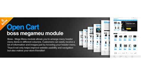 opencart mega menu module|Opencart .